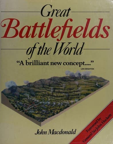 Cover of Great Battlefields of the World by John Macdonald