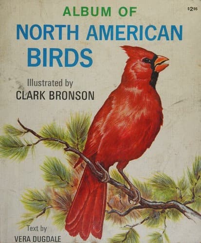 Cover of Album of North American birds by Vera Dugdale