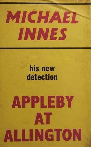 Cover of Appleby at Allington by J. I. M. Stewart