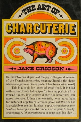 Cover of The art of charcuterie by Jane Grigson