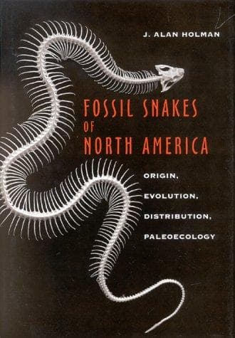 Cover of Fossil Snakes of North America by J. Alan Holman