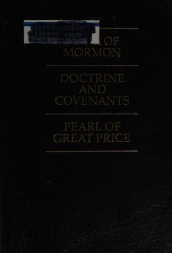 Cover of Book of Mormon, Doctrine and Covenants, Pearl of Great Price by The Church of Jesus Christ of Latter-day Saints