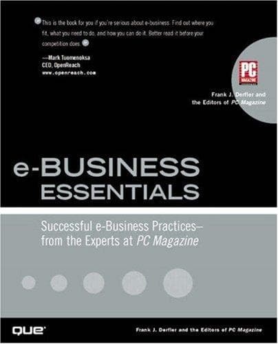 Cover of E-business essentials by Frank J. Derfler