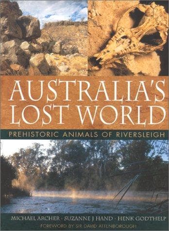 Cover of Australia's lost world by Michael Archer