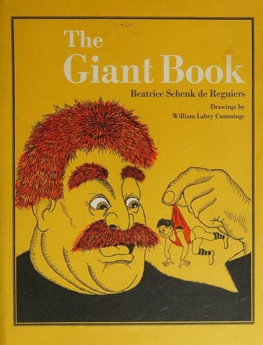 Cover of The giant book by Beatrice Schenk De Regniers
