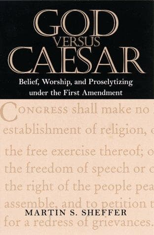 Cover of God versus Caesar by Martin S. Sheffer