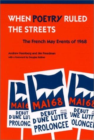 Cover of When poetry ruled the streets by Andrew Feenberg
