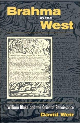 Cover of Brahma in the West by Weir, David