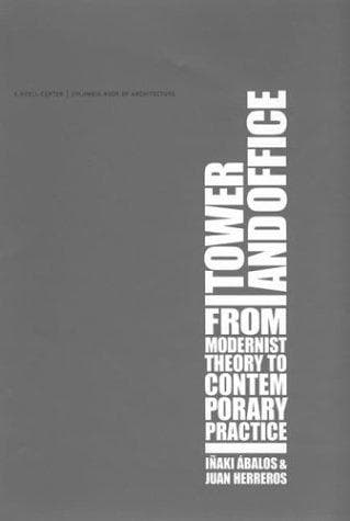 Cover of Tower and office by Iñaki Abalos