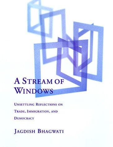 Cover of A stream of windows by Jagdish N. Bhagwati