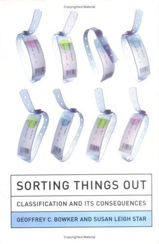 Cover of Sorting things out by Geoffrey C. Bowker