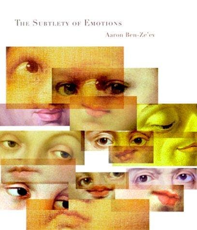 Cover of The subtlety of emotions by Aharon Ben-Zeʼev