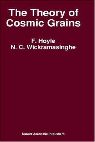 Cover of The theory of cosmic grains by Fred Hoyle