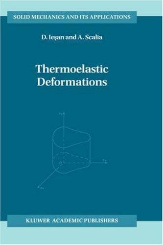Cover of Thermoelastic deformations by Dorin Ieşan