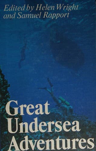 Cover of Great undersea adventures by Helen Wright