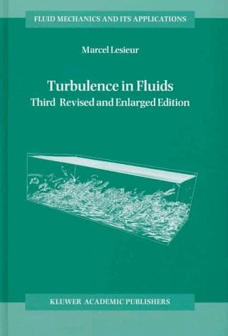 Cover of Turbulence in fluids by Marcel Lesieur