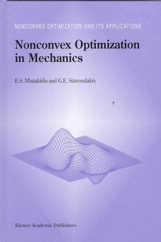 Cover of Nonconvex optimization in mechanics by E. S. Mistakidis