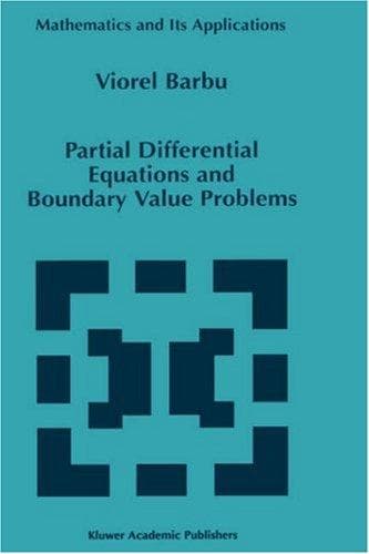 Cover of Partial differential equations and boundary value problems by Viorel Barbu