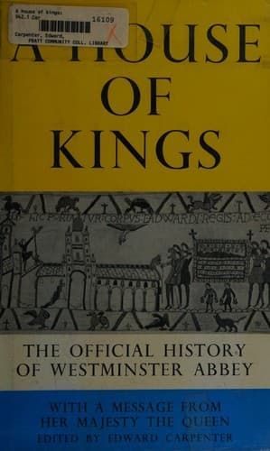 Cover of A house of kings by Edward Carpenter