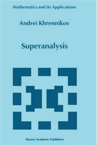 Cover of Superanalysis by A. I͡U Khrennikov