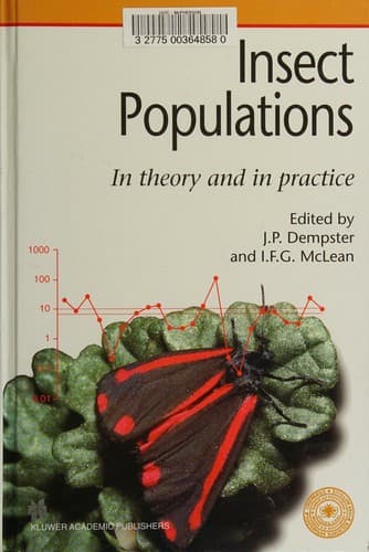 Cover of Insect populations in theory and in practice by Royal Entomological Society of London. Symposium