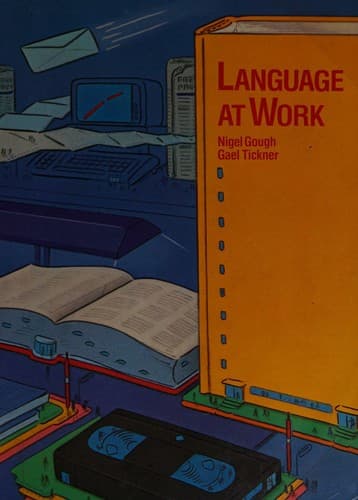 Cover of Language at work by Nigel Gough