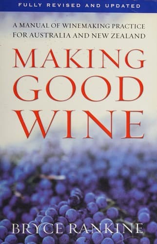 Cover of Making good wine by B. C. Rankine