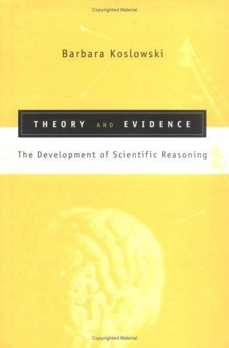 Cover of Theory and evidence by Barbara Koslowski