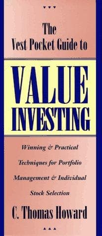 Cover of The vest pocket guide to value investing by C. Thomas Howard