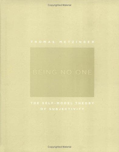 Cover of Being No One by Thomas Metzinger
