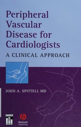 Cover of Peripheral vascular disease for cardiologists by John A. Spittell
