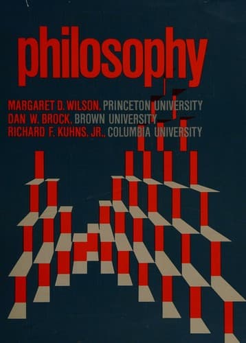 Cover of Philosophy: an introduction by Margaret Dauler Wilson