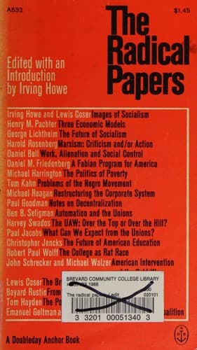 Cover of The radical papers by Irving Howe