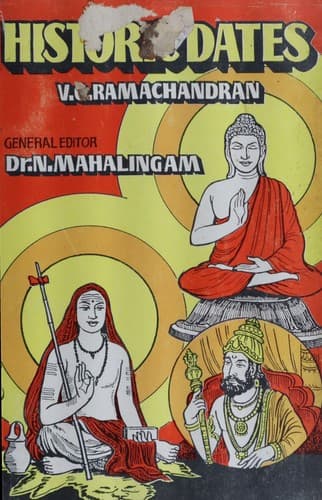Cover of Historic dates by V. G. Ramachandran