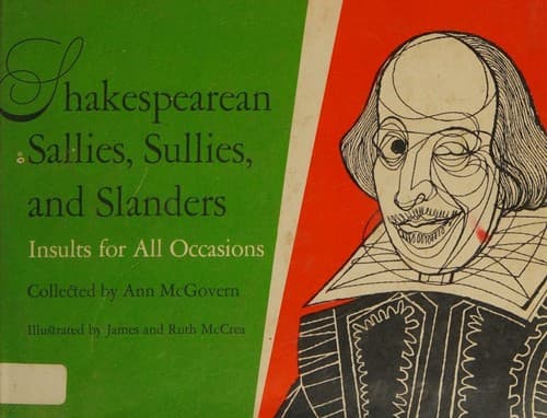 Cover of Shakespearean sallies, sullies, and slanders by William Shakespeare