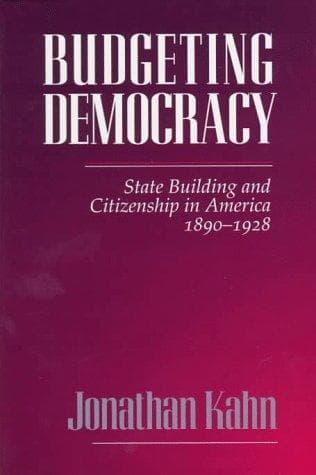 Cover of Budgeting democracy by Kahn, Jonathan