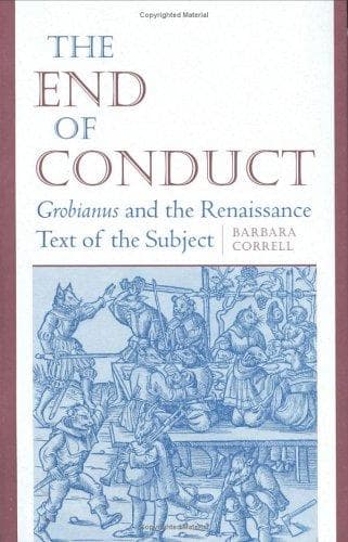 Cover of The end of conduct by Barbara Correll