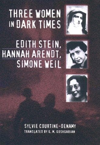 Cover of Three Women in Dark Times by Sylvie Courtine-Denamy