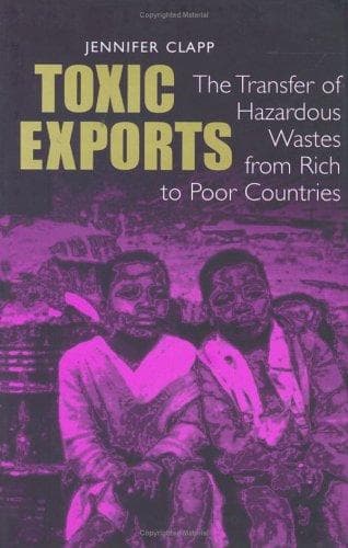 Cover of Toxic exports by Jennifer Clapp