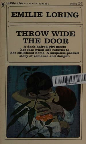 Cover of Throw wide the door by Emilie Baker Loring