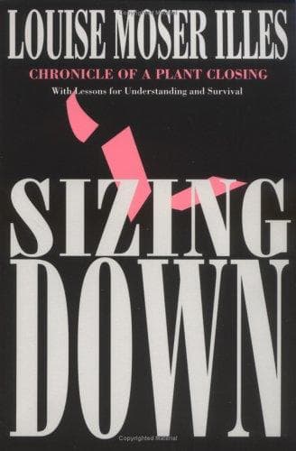 Cover of Sizing down by Louise Moser Illes