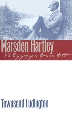 Cover of Marsden Hartley by Townsend Ludington