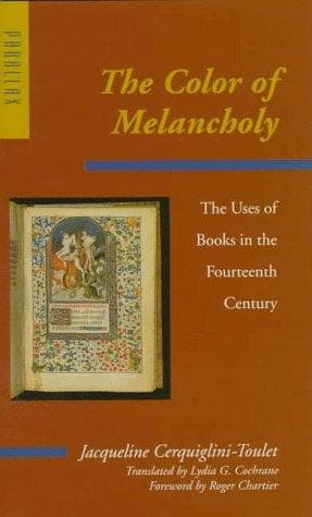 Cover of The color of melancholy by Jacqueline Cerquiglini-Toulet