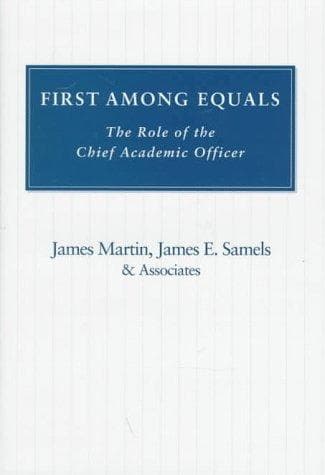 Cover of First among equals by Martin, James