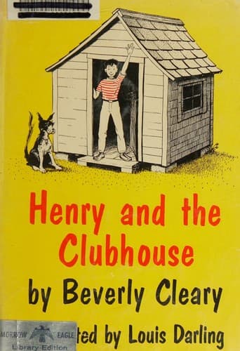 Cover of Henry and the Clubhouse by Beverly Cleary