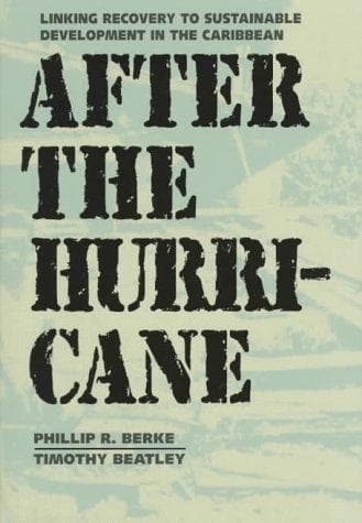 Cover of After the hurricane by Philip Berke