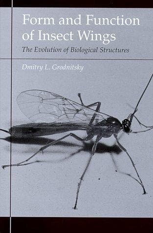 Cover of Form and function of insect wings by Dmitry L. Grodnitsky