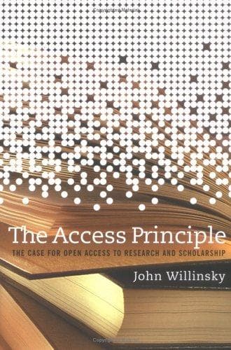 Cover of The access principle by John Willinsky