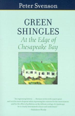 Cover of Green shingles by Peter Svenson