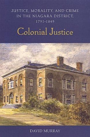 Cover of Colonial justice by David R. Murray